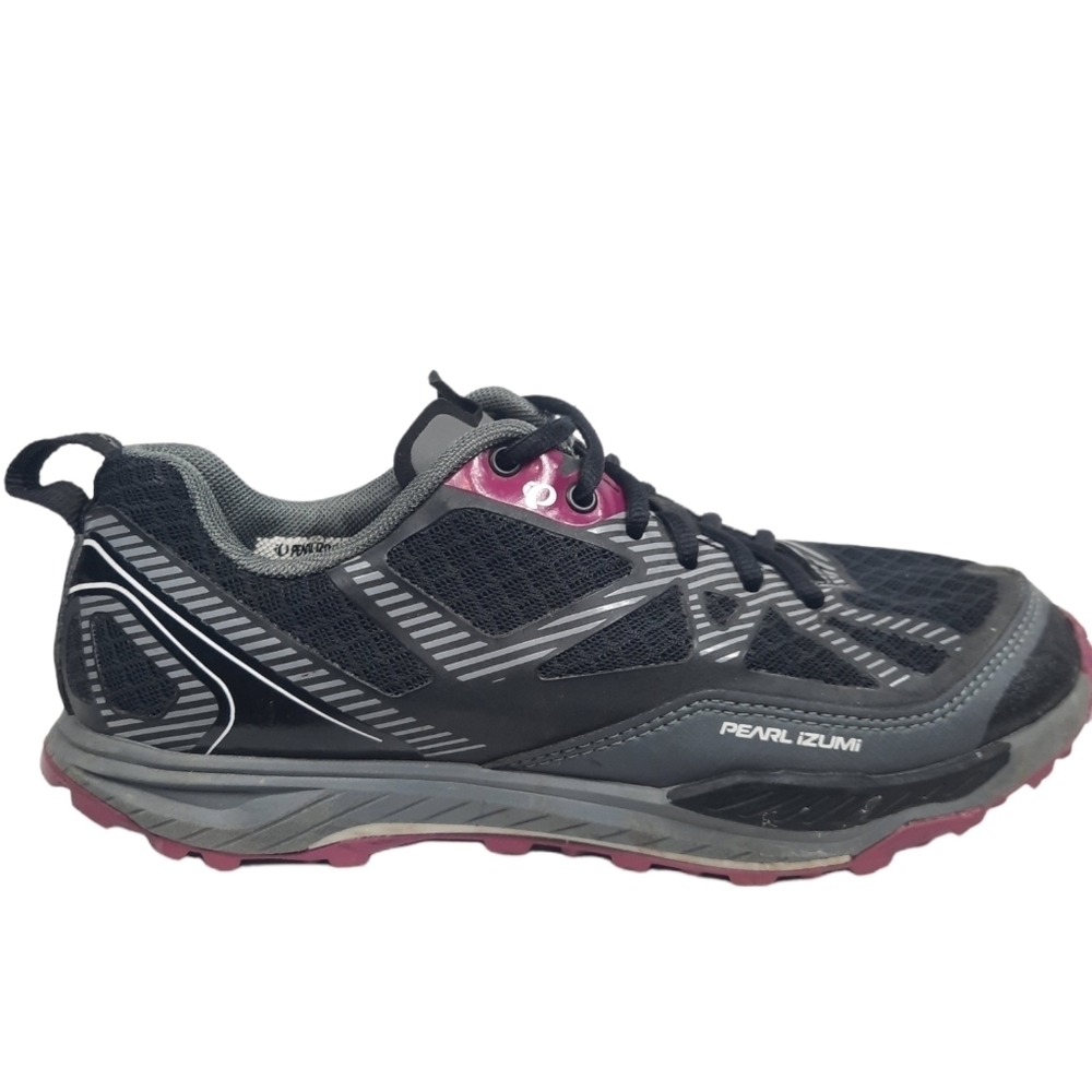 Pearl Izumi Women's W X-ALP Seek VII Cycling Shoe Black/Belgium Block Size 10 US